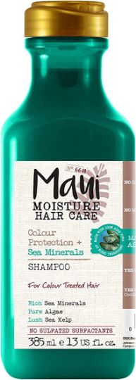 تصویر  شامپو دریایی محافظ رنگ مائویی maui sea minerals shampoo